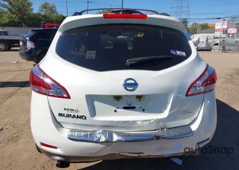 2014 Nissan Murano Sl from USA, damaged, VIN JN8AZ1MU0EW406608